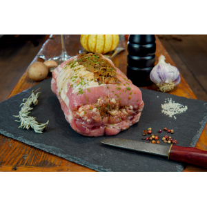 Rôti farci aux cèpes bio 1kg