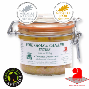 Foie gras de canard entier