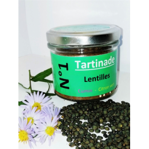 Tartinade de lentilles au cumin