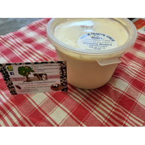 Crème fraîche crue