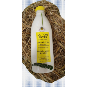 Lait cru entier de vache normande