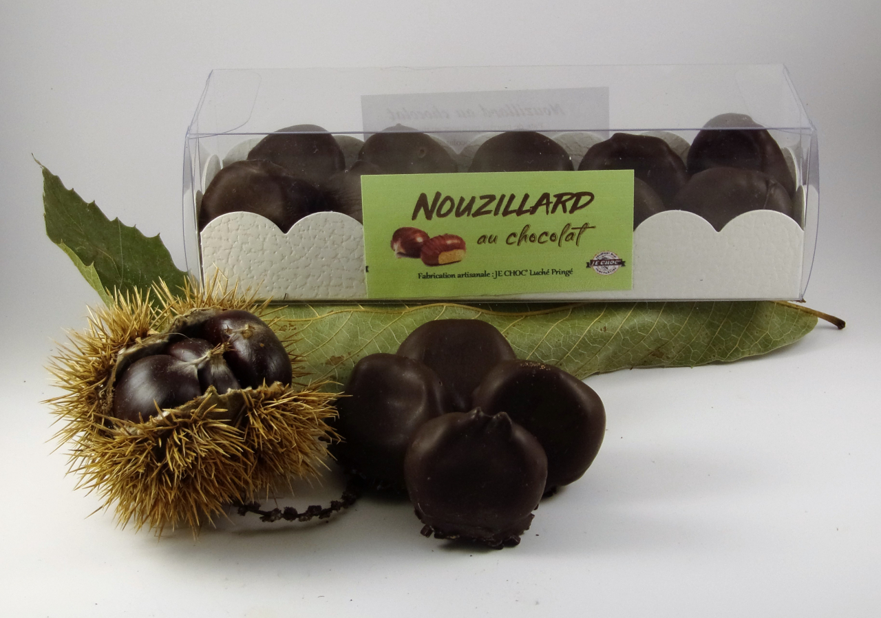 Nouzillard Au Chocolat 100 G Je Choc Locavor Fr