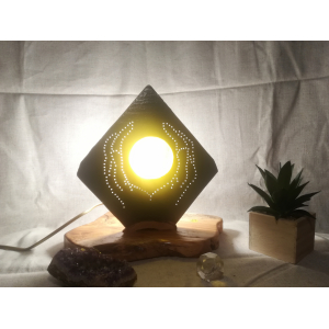 Ardoise éclairée 'soleil' v1