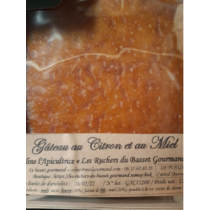 Gâteau miel et citron 🍋