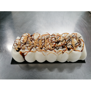 Dessert glacé vanille chocolat caramel café