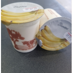 Yaourt à l'unité à la banane 🍌