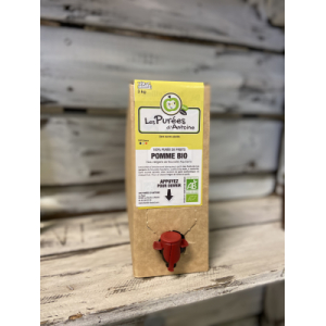 Purée pommes bio bib de 3 kg