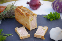 Pâté en croûte cocktail morilles bio