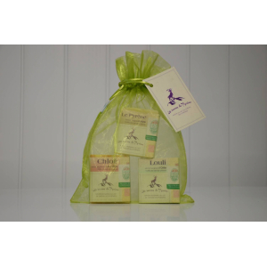 Coffret 3 savons : chloé, pyrène et louli