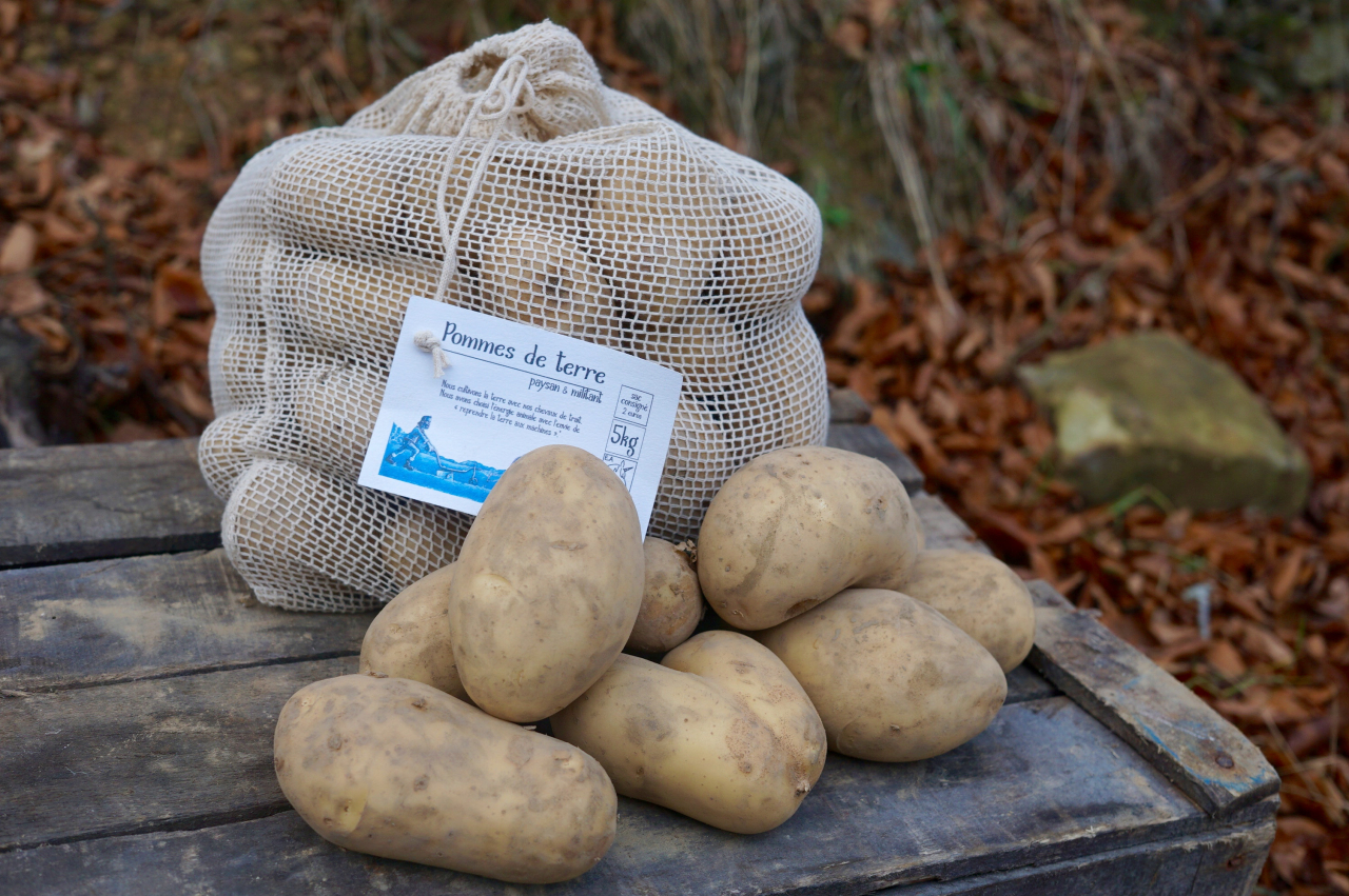 Pommes de terres désirée (rouge) 5 kg Ferme De La Ruade Locavor.fr