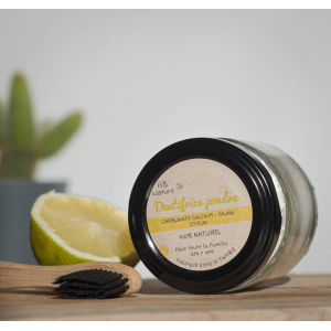 Dentifrice poudre citron