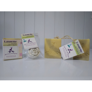 Savon laurette (plantain et argile verte)