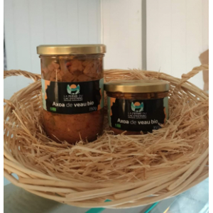 Conserve d'axoa de veau bio