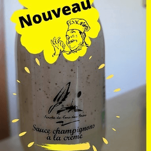 Sauce champignons à la crème