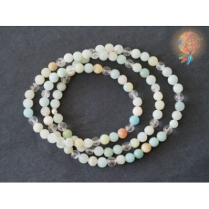 Mala / bracelet amazonites