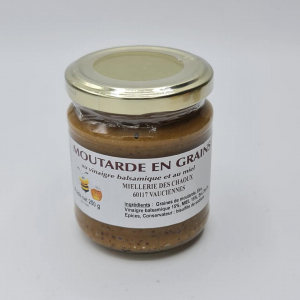 Moutarde au miel en grains