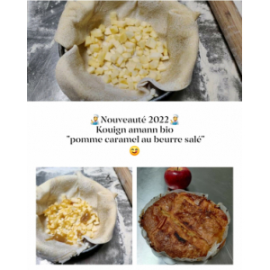 Kouign amann bio pomme/ caramel au beurre sal