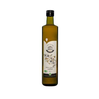 Huile de colza vierge bio