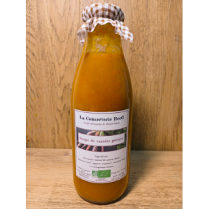 La soupe de carotte poivrée