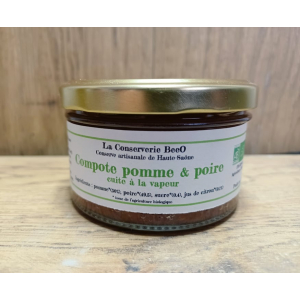 La compote pomme poire