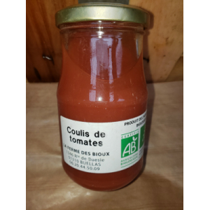 Coulis de tomates bio