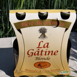 Bière artisanale la gâtine blonde pack 3x33cl