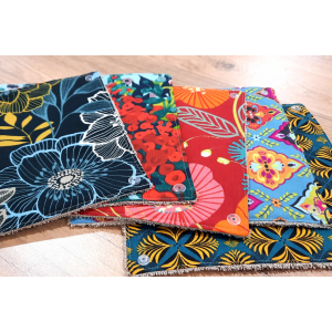 Essuie tout lavable 'indigo'