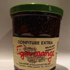 Confiture figue orange
