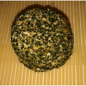 Crottin de chèvre herbes piquantes.