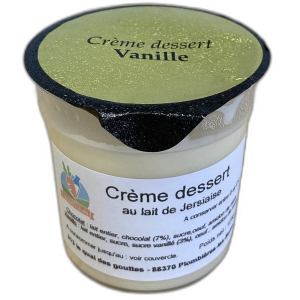 Crème dessert à la vanille