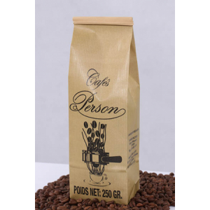 Café gout italien grains