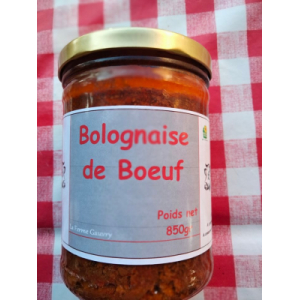 Bolognaise de boeuf - 850 gr