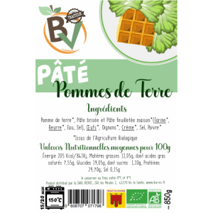 Paté aux pommes de terre