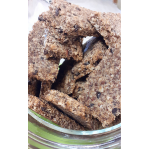 Barres noisettes & pépites de chocolat noir