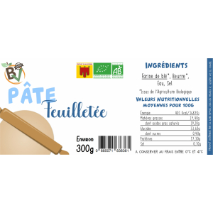 Pâte feuilleté