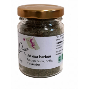 Sel aromatisé ail des ours