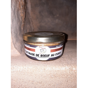 Tartinade de bœuf au curry