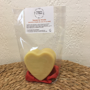 Savon coeur le vinois