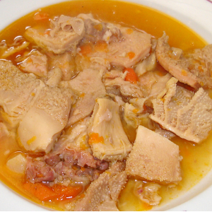 Tripe et fraise de veau