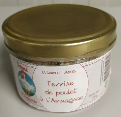 Terrine de poulet à l'armagnac -180g
