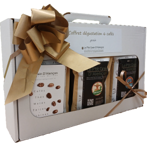 Coffret dégustation 6 cafés