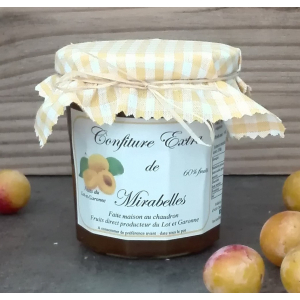 Confiture extra de mirabelles