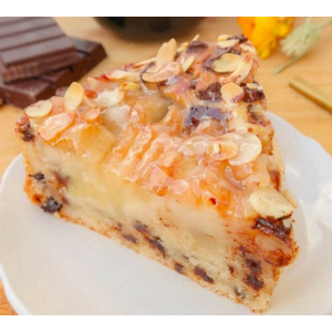 Le moelleux aux poires amandes vegan