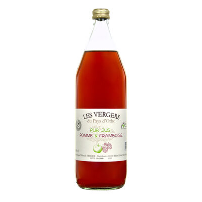 Jus de pomme framboise 1l