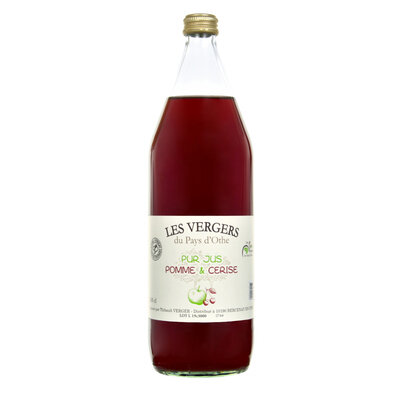 Pur jus pomme cerise 1l