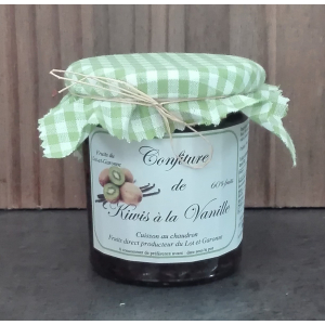 Confiture extra de kiwi à la vanille