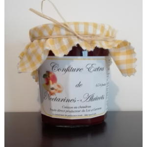 Confiture extra de nectarines-abricots