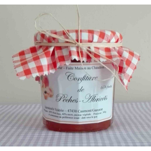 Confiture extra de pêches-abricots