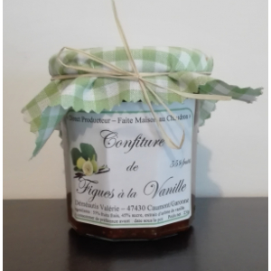 Confiture de figues à la vanille