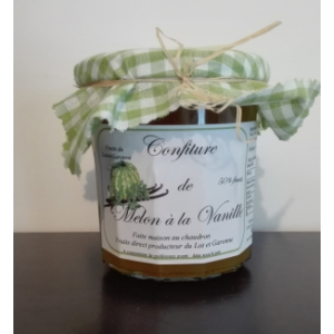 Confiture de melon à la vanille